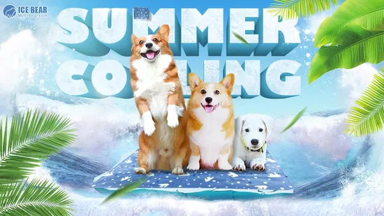 Factory Pet Product Supply Pressure Activated Gel Dog Cooling Mat Pad