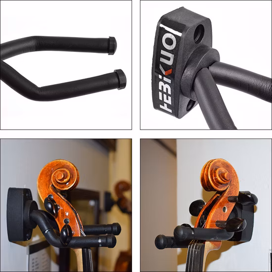 Crochet de guitare en plastique, approvisionnement Direct d'usine, accessoires musicaux, cintre mural pour guitare, bon marché